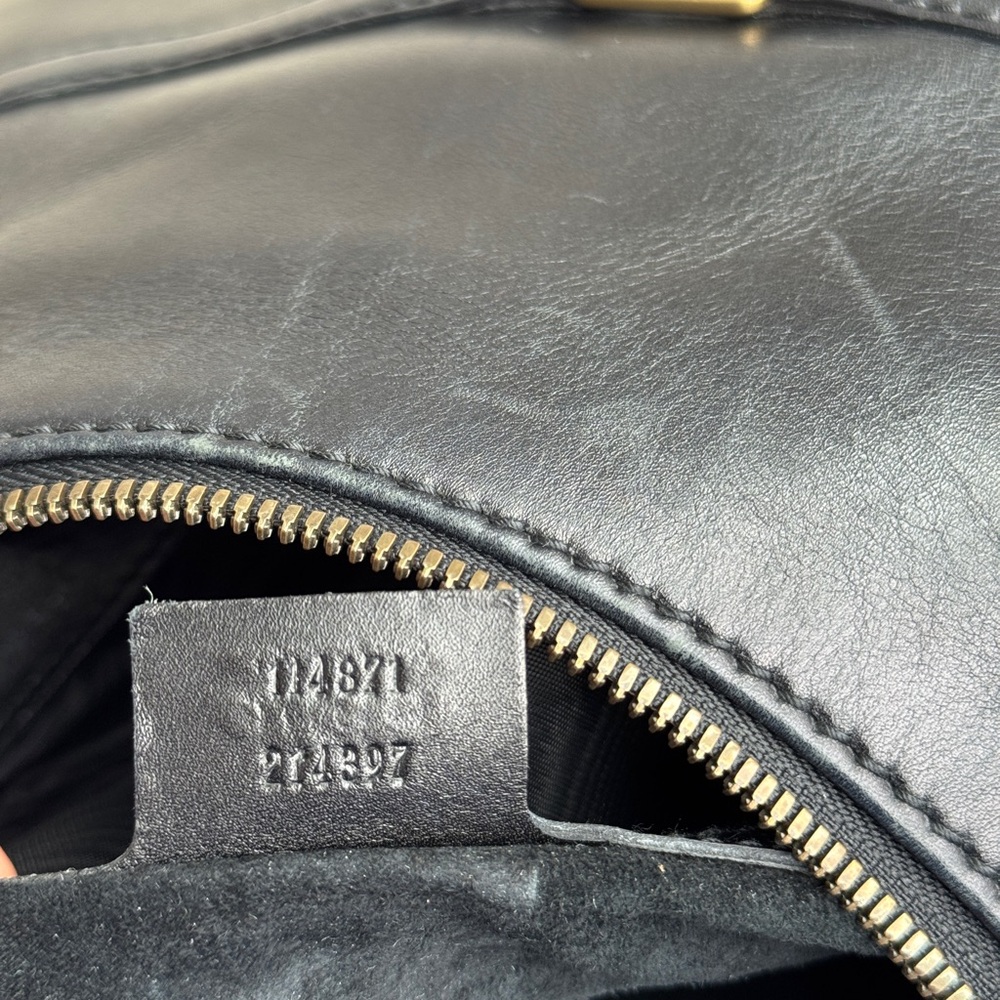 Gucci Reins Interlocking GG Leather Hobo shoulder bag - Picture 13 of 14